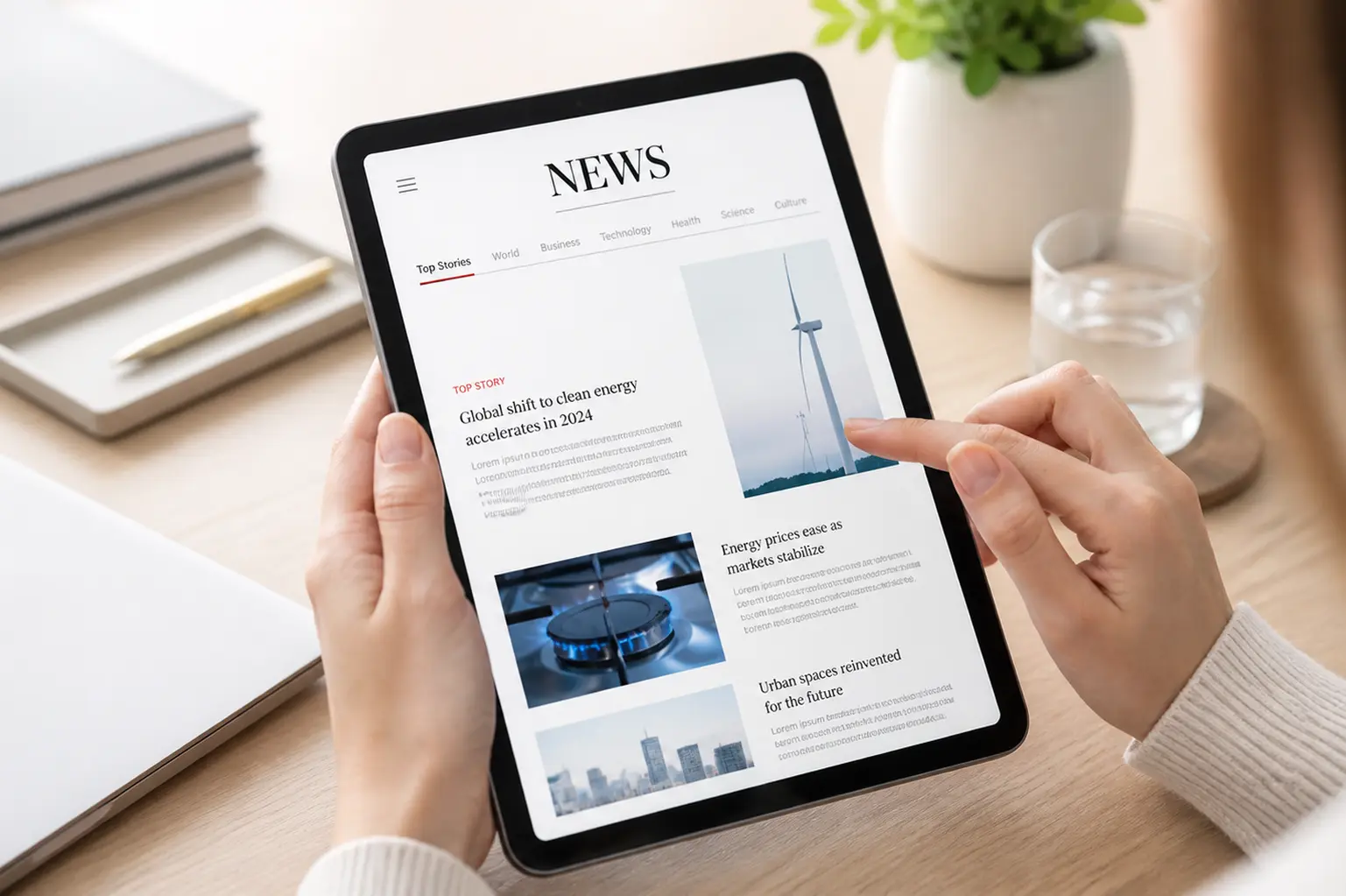 Overseas authority media PR coverage on digital news platform.